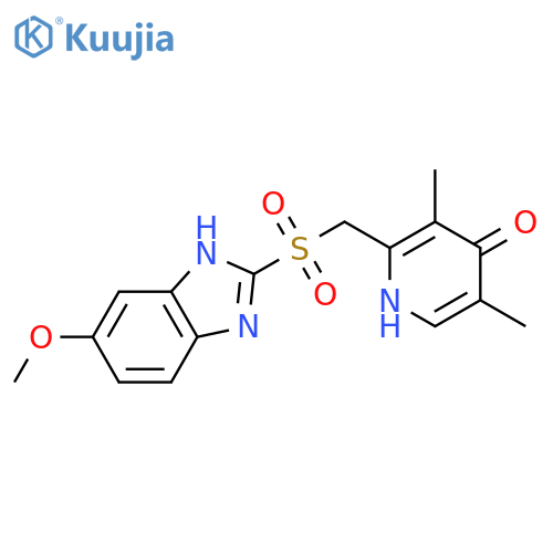 4-Hydroxy Omeprazole Sulfone structure