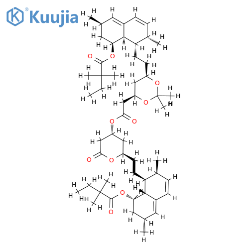 1,3-O-Isopropylidene Simvastatin Dimer Impurity structure