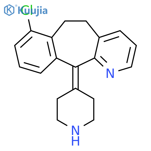 8-Dechloro-7-chloro Desloratadine structure