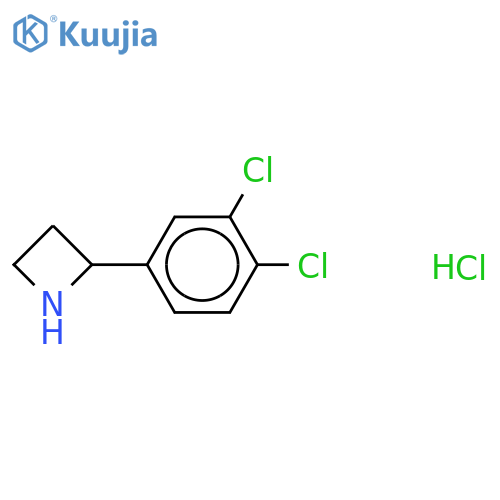 2-(3,4-Dichlorophenyl)azetidine Hydrochloride structure