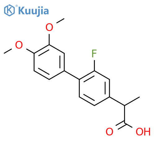 3’,4’-Dimethoxy Flurbiprofen structure
