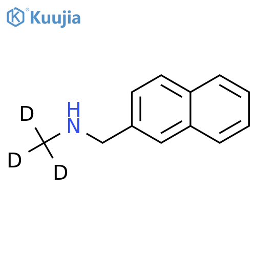 Methyl-2-naphthalenemethylamine-d3 structure