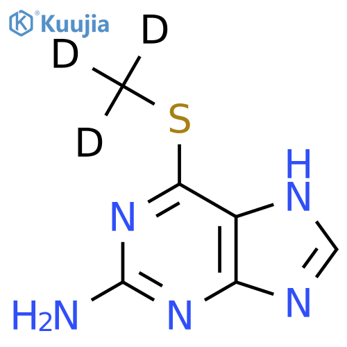6-Methylthioguanine-d3 structure