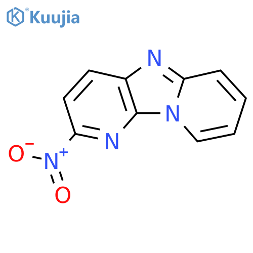 2-Nitrodipyrido1,2-a:3',2’-dimidazole structure