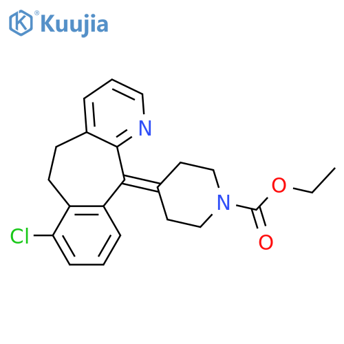 8-Dechloro-7-chloro Loratadine structure