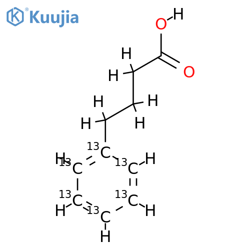 4-Phenylbutyric Acid-13C6 structure