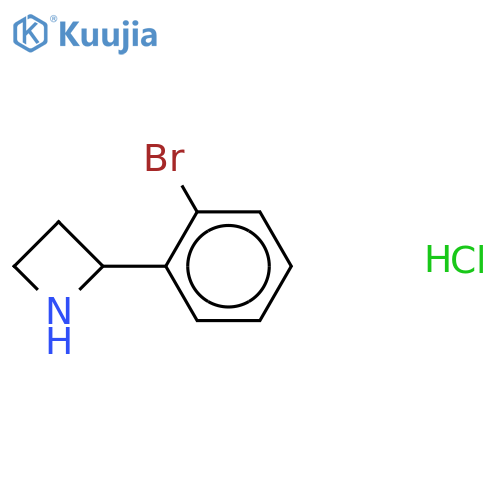 2-(2-Bromophenyl)azetidine Hydrochloride structure