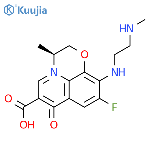 N,N’-Desethylene Levofloxacin Hydrochloride structure