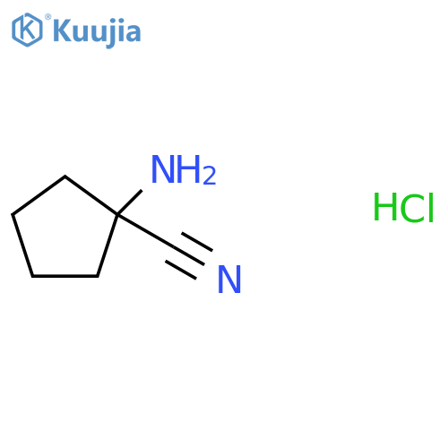 1-Amino-1-cyanocyclopentane-d4 Hydrochloride structure