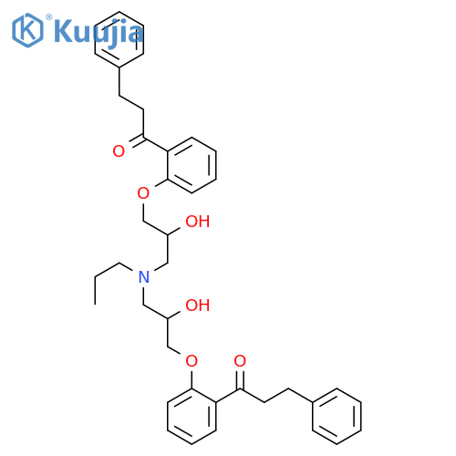 Propafenone Dimer Impurity(Mixture of diastereomers) structure