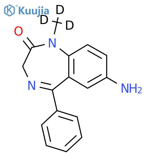 7-Amino Nimetazepam-d3 structure