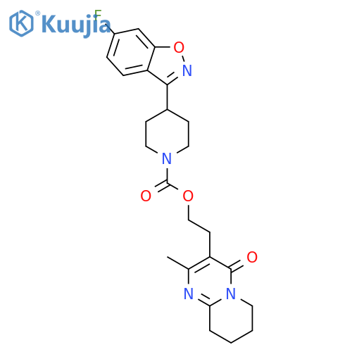 Risperidone Carboxylate Impurity structure