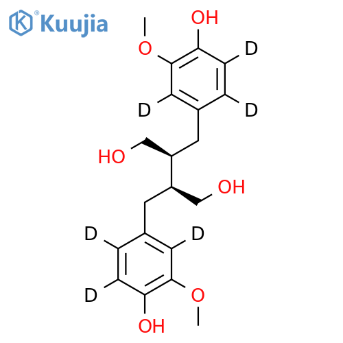rac Secoisolariciresinol-d6 structure