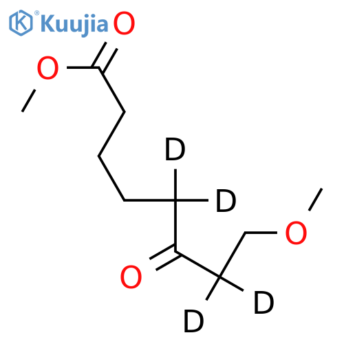 8-Methoxy-6-oxo-octanoic Acid Methyl Ester-d4 structure