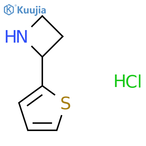 2-(2-Thienyl)azetidine Hydrochloride structure