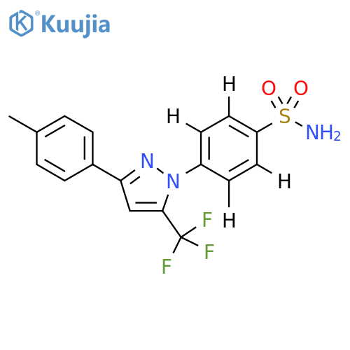 N-De(4-sulfonamidophenyl)-N’-4-sulfonamido(phenyl-d4) Celecoxib structure