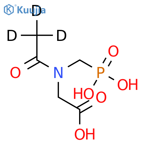 N-Acetyl Glyphosate-d3 structure