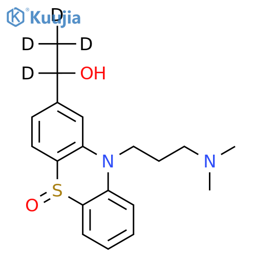 2-(1-Hydroxyethyl) Promazine-d4 Sulfoxide structure