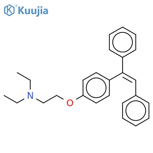 Deschloro Clomiphene-d5 structure