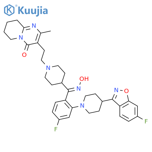 1,5-seco-Isoxazolo,1H,5-(6-Fluoro-1,2-benzisoxazol-3-yl)-piperidin-1-yl Risperidone (Mixture of E/Z isomers) structure