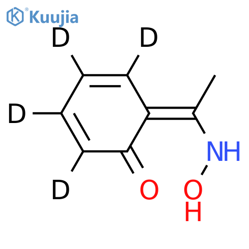 2’-Hydroxyacetophenone-d4 Oxime structure