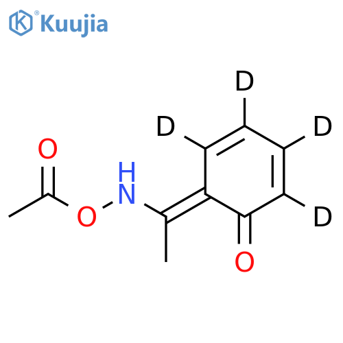 2’-Hydroxyacetophenone-d4 Oxime Acetate structure