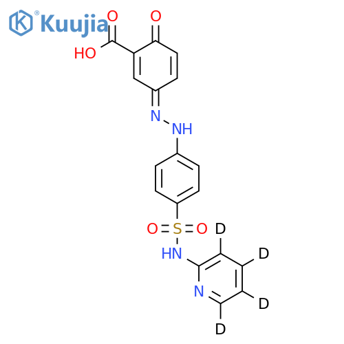 Sulfasalazine-d structure