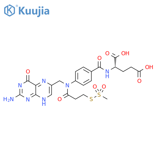 10-(3-Methanethiosulfonyl)-1-propionyl Folic Acid structure