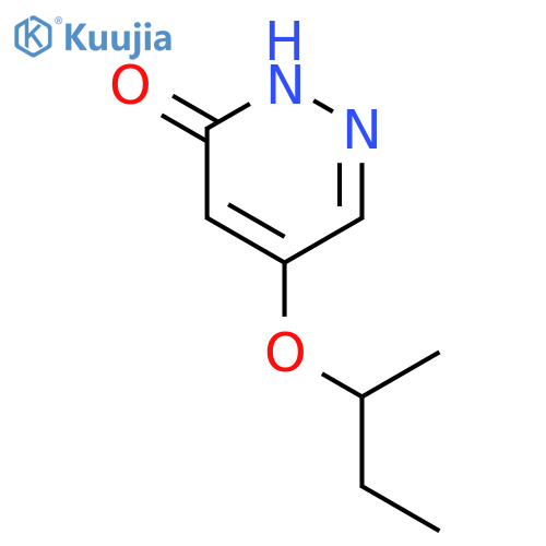 5-(sec-Butoxy)pyridazin-3(2H)-one structure