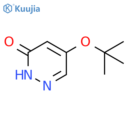 5-(tert-Butoxy)pyridazin-3(2H)-one structure