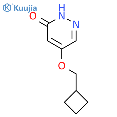 5-(Cyclobutylmethoxy)pyridazin-3(2H)-one structure
