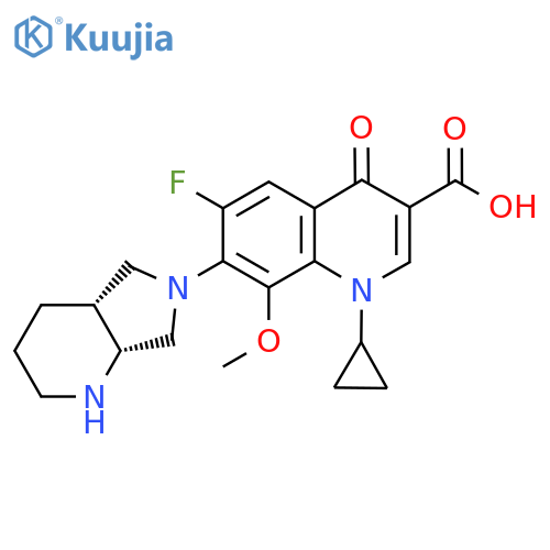 rel-Moxifloxacin structure