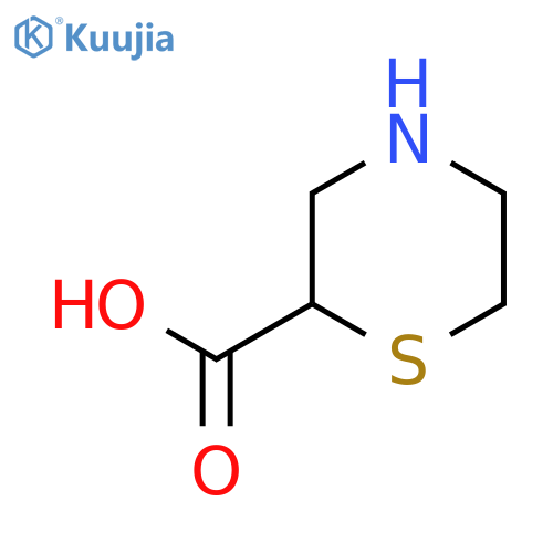 2-Thiomorpholinecarboxylicacid(9CI) structure