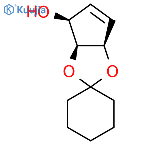 (1S,2S,3R)-1,2,3-Trihydroxy-4-cyclopropene 2,3-Cyclohexyl Ketal structure