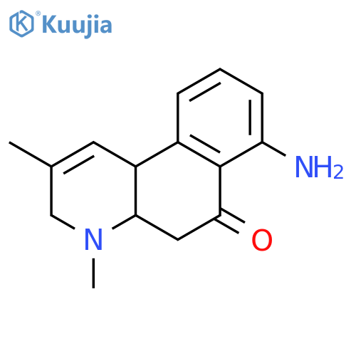 7-Amino-3,4,4a,10b-tetrahydro-2,4-dimethylbenzo[f]quinolin-6(5H)-one structure