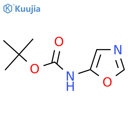 tert-butyl N-(1,3-oxazol-5-yl)carbamate structure