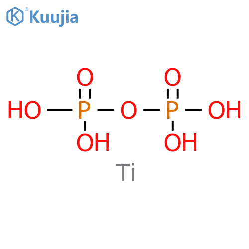 Diphosphoric acid, titanium(4+) salt (1:1) structure