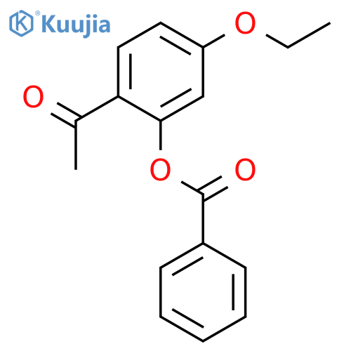 Ethanone, 1-[2-(benzoyloxy)-4-ethoxyphenyl]- structure