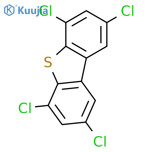2,4,6,8-Tetrachlorodibenzothiophene structure