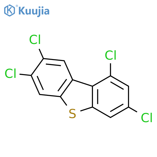 Dibenzothiophene, 1,3,7,8-tetrachloro- structure