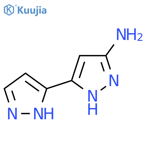 3-(1H-Pyrazol-5-yl)-1H-pyrazol-5-amine structure