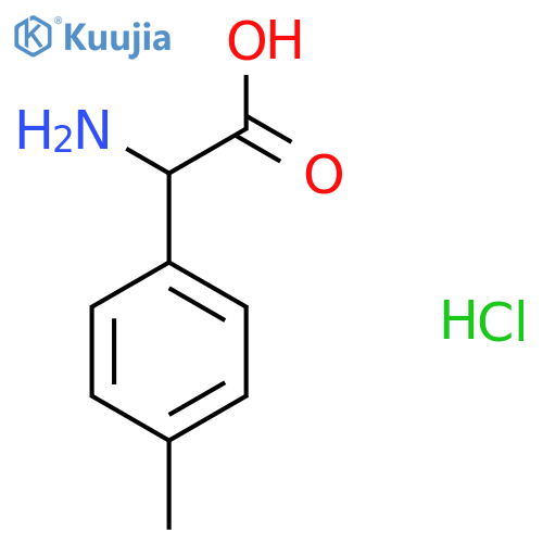 RS-4-Methylphenylglycine hydrochloride structure