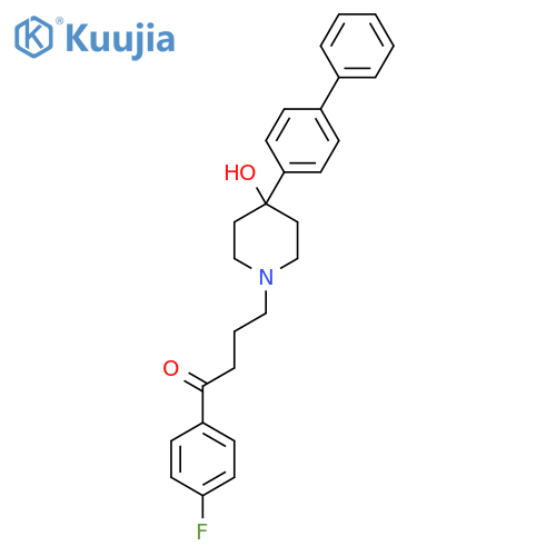 4-(4-[1,1-Biphenyl]-4-yl-4-hydroxy-1-piperidinyl)-1-(4-fluorophenyl)-1-butanone structure