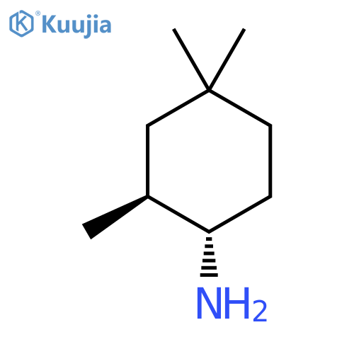 trans-2,4,4-trimethylcyclohexanamine structure