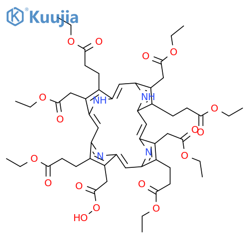 Peroxyacetic acid uroporphyrin I structure