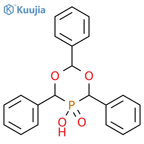 2,4,6-triphenyl-1,3,5-dioxaphosphinan-5-ol 5-oxide structure