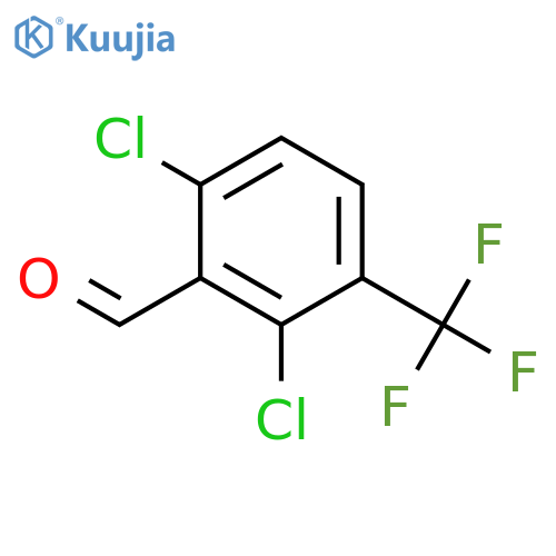 2,6-dichloro-3-(trifluoromethyl)benzaldehyde structure