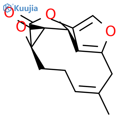 Linderane structure