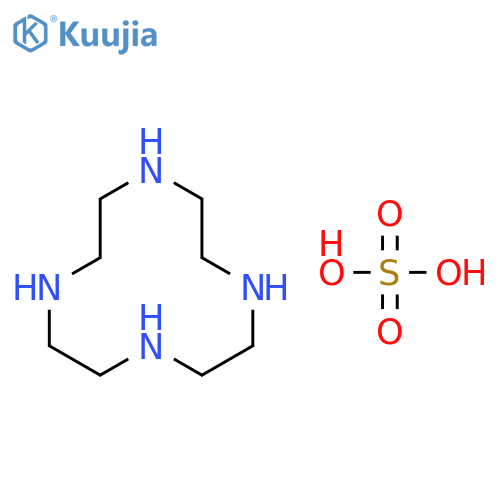 Tetraaza-12-crown-4 tetrahydrogensulfate structure