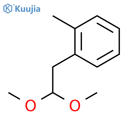 2-Methylphenylacetaldehyde dimethyl acetal structure